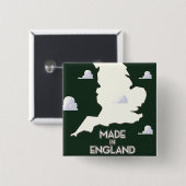 Made in England Button (Vorne & Hinten)