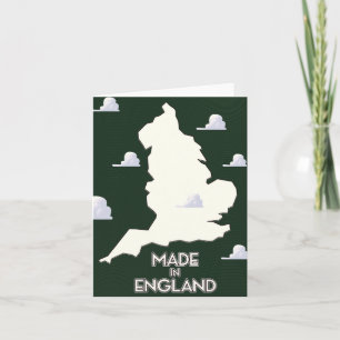 Made in England Feiertagskarte