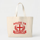 Made in England Jumbo Stoffbeutel (Vorne)