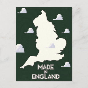 Made in England Postkarte