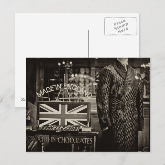 Made in England Postkarte (Vorne/Hinten)