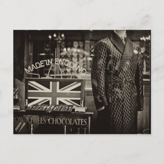 Made in England Postkarte (Vorderseite)
