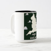Made in England Zweifarbige Tasse (Vorderseite Links)