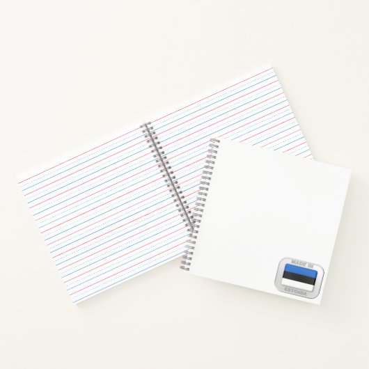 Made in Estland Notizblock (Innenseite)