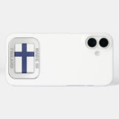 Made in Finland Case-Mate iPhone Hülle (Rückseite (Horizontal))