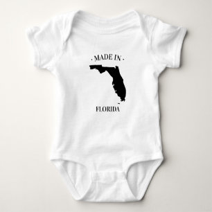 Made in Florida FL Baby Bodysuit Baby Strampler