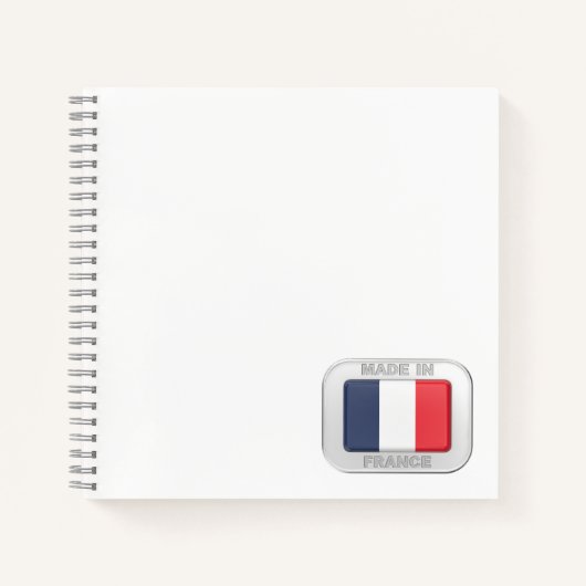 Made in France Notizblock (Vorderseite)
