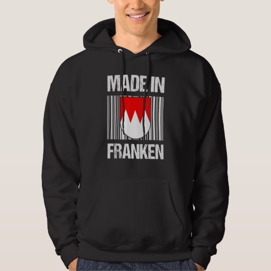 Made in Frania Fränksch Coat of Arms Hoodie (Vorderseite)
