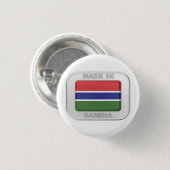 Made in Gambia Button (Vorne & Hinten)