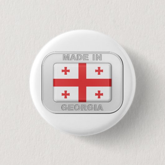 Made in Georgia Button (Vorderseite)