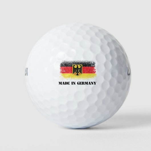 Made in Germany Golfball (Vorderseite)