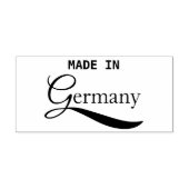 Made in Germany Gummistempel (Prägung)