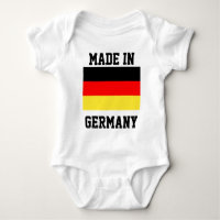 Made in Germany, just for fun Baby Bodysuit