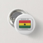 Made in Ghana Button (Vorne & Hinten)