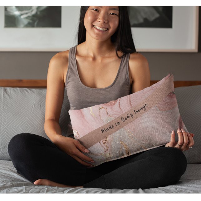 "Made in God's Image" Akzent Kissen Benutzerdefini (Von Creator hochgeladen)