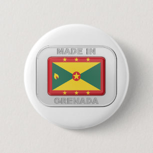 Made in Grenada Button