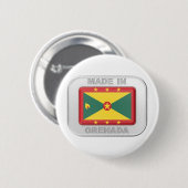 Made in Grenada Button (Vorne & Hinten)