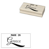 Made in Griechenland Gummistempel (Stempel)
