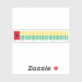 Made in Guinea-Bissau - Pride Sticker (Blatt)