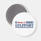 Made in Gulfport Magnet (Vorderseite/Rückseite)