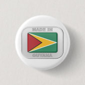Made in Guyana Button (Vorderseite)