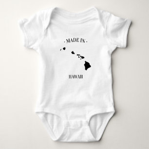 Made in Hawaii HI Baby Bodysuit Baby Strampler