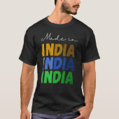 Made in India T - Shirt (Vorderseite)