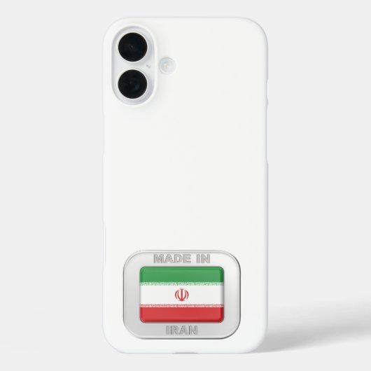 Made in Iran Case-Mate iPhone Hülle (Rückseite)