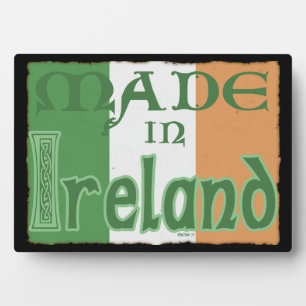 Made in Ireland 2 Plaques Fotoplatte