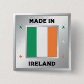 Made In Ireland Button (Vorderseite)