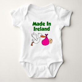 Made in Ireland (Girl) Baby Strampler