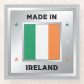 Made In Ireland Glasuntersetzer (Vorderseite)
