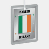 Made In Ireland Ornament Aus Metall (Vorderseite Rechts)