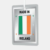 Made In Ireland Ornament Aus Metall (Vorderseite links)