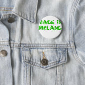Made in Ireland St. Patrick Day Button (Beispiel)
