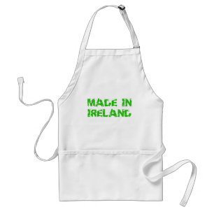 Made in Ireland St. Patrick Day Schürze