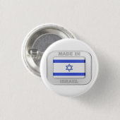 Made in Israel Button (Vorne & Hinten)