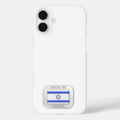 Made in Israel Case-Mate iPhone Hülle (Rückseite)