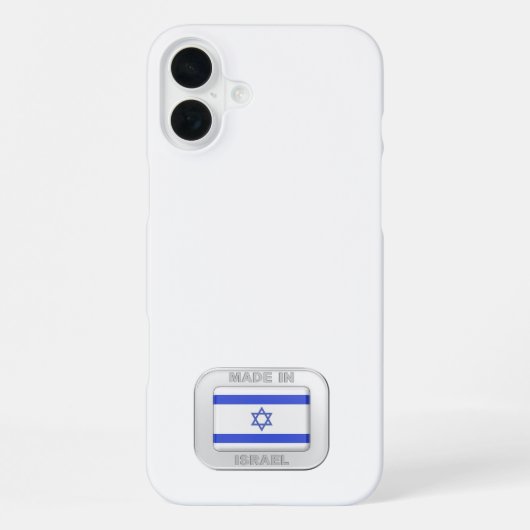 Made in Israel iPhone Hülle (Rückseite)