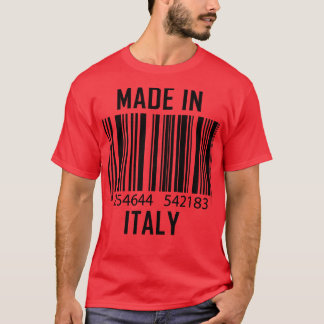 Made In Italy Barcode Lustig T-Shirt