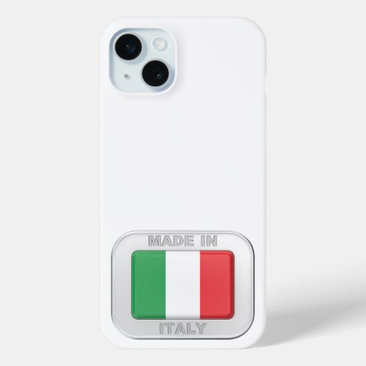 Made in Italy Case-Mate iPhone Hülle (Rückseite)