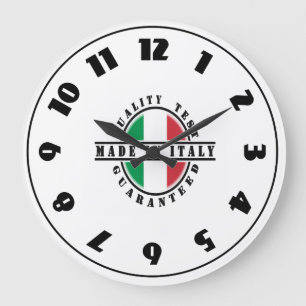 Made In Italy Clock Große Wanduhr