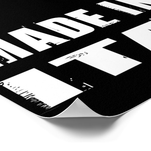 Made in Italy Poster (Ecke)