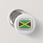 Made in Jamaica Button (Vorne & Hinten)