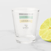 Made in Jamaica Shot Glass Schnapsglas (Rückseite)