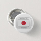 Made in Japan Button (Vorne & Hinten)