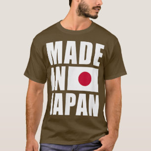 Made in Japan - Japanischer Flaggenstolz T-Shirt