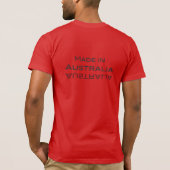 Made in Jupiter - Made in Australia T-Shirt (Rückseite)
