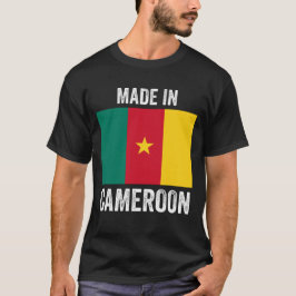 Made in Kamerun // World Country National Flag T-Shirt