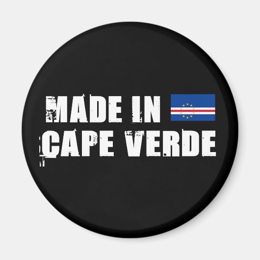 Made in Kap Verde Magnet (Vorne)